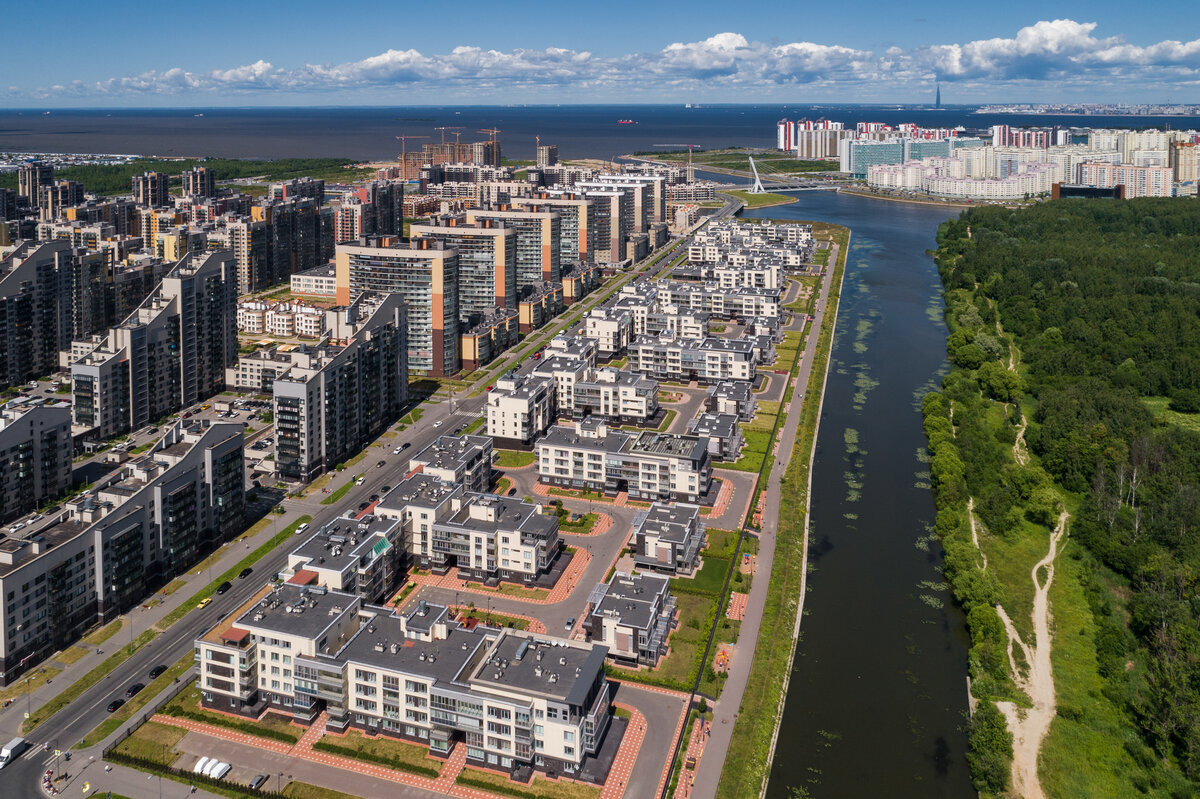 жилые районы санкт петербурга