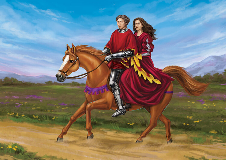Возлюбленный 5 букв. Рыцарь на коне. Казаки Рыцари. Рыцарь с принцессой на коне. Рыцарь и дама.