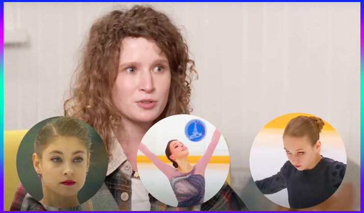 Монеточка в программе "вДудь" отвечает на вопросы о фигурном катании (источник - youtu.be/SgV0-0puqWM) 