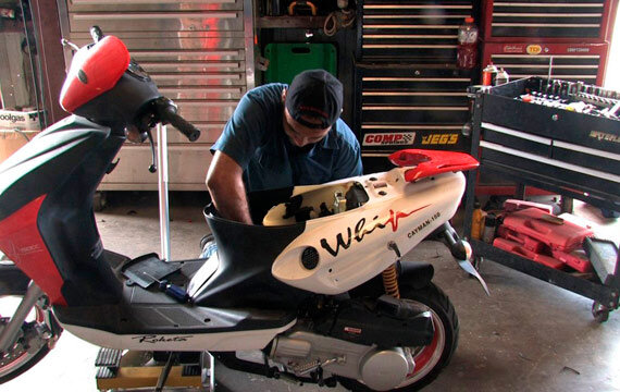Тюнинг скутера – мощность, скорость и безопасность