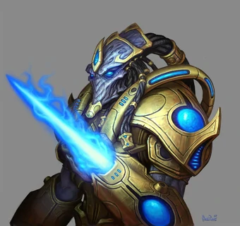 «Жизнь за Айур!»
Источник: https://starcraft.fandom.com/wiki/Zealot