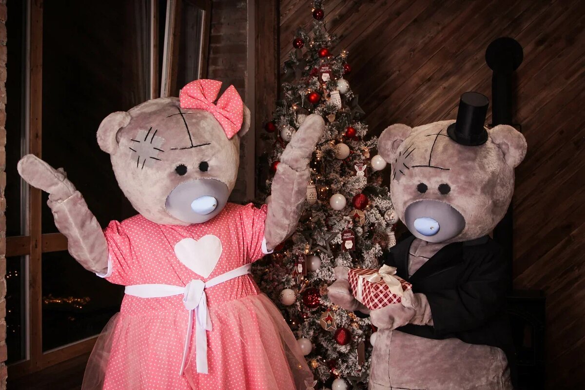 Ростовая кукла медведь для детского праздника