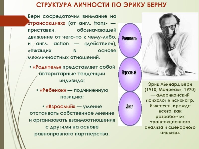 Важной характеристикой я концепции является. Транзактный анализ личности Эрик Берн. Эрик Берн теория трансактного анализа. Три эго состояния Эрика Берна. Теория Эрика Берна взрослый родитель ребенок.