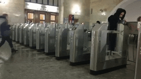 Видеография турникетов / предоставлено Константином Глазковым