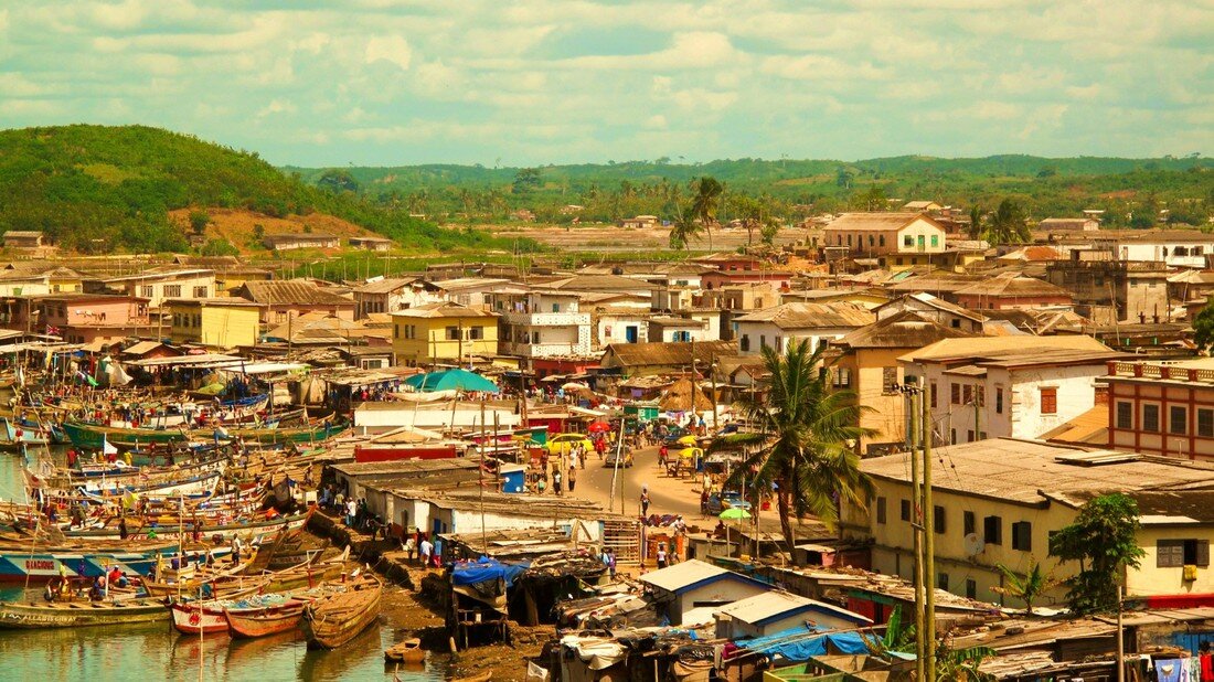 Фото из открытых источников. Аккра город в Африке