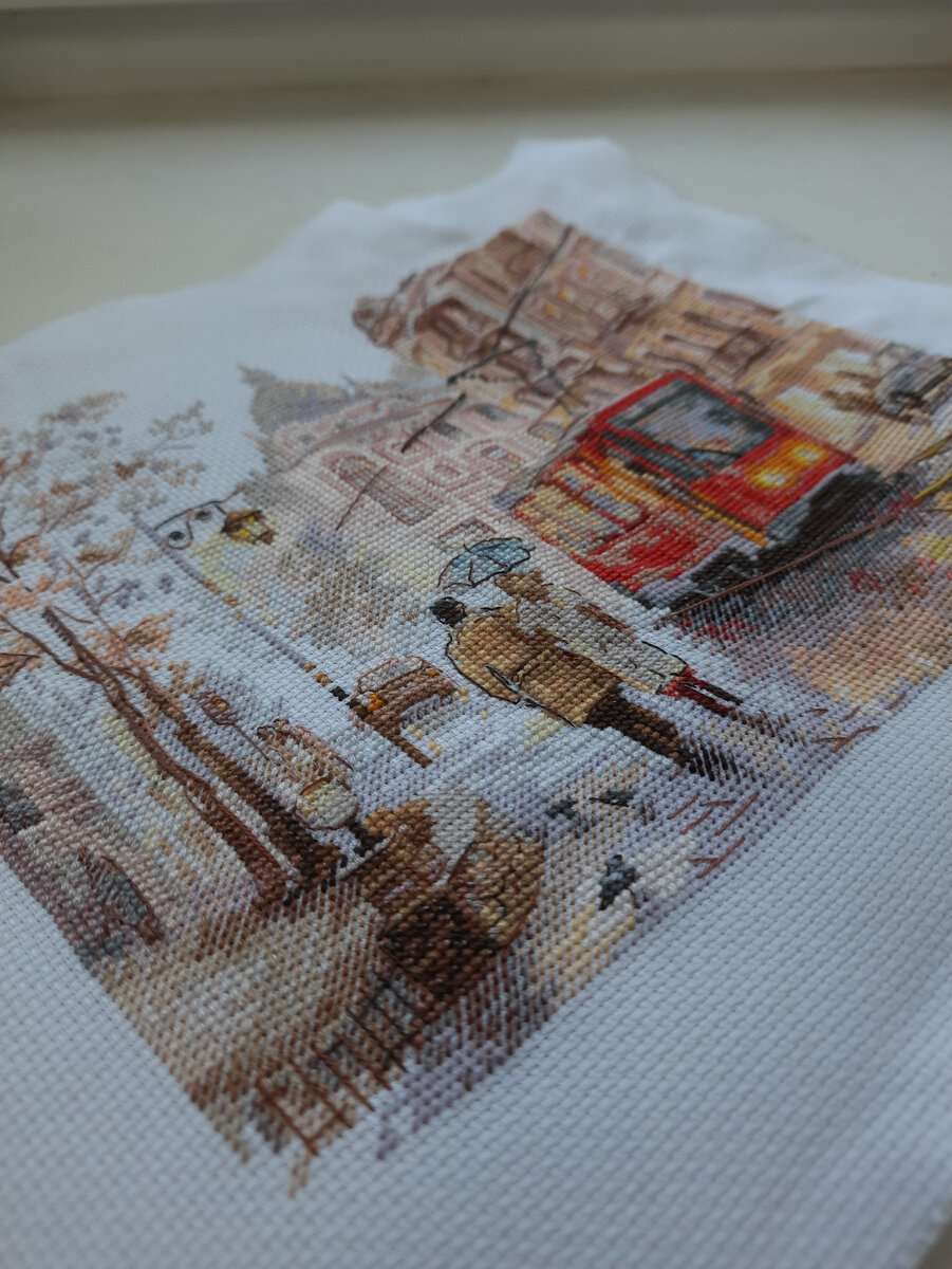 Октябрь в городе 