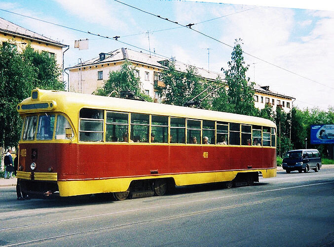Трамвай г. Архангельск. Фото Appolinarij/wikipedia/CC BY-SA 3.0
