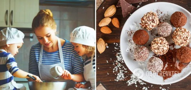 Конфеты с сухофруктами