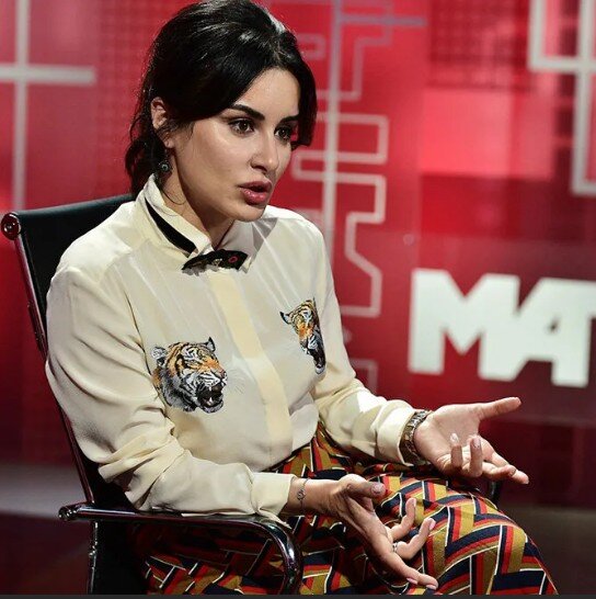 Тина Канделаки на канале "Матч ТВ"