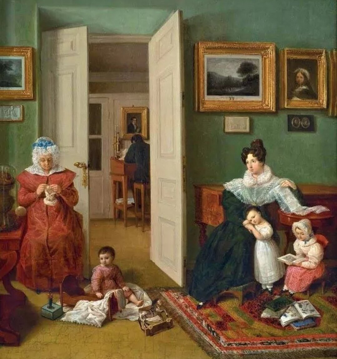 Толстой ф.п семейный портрет