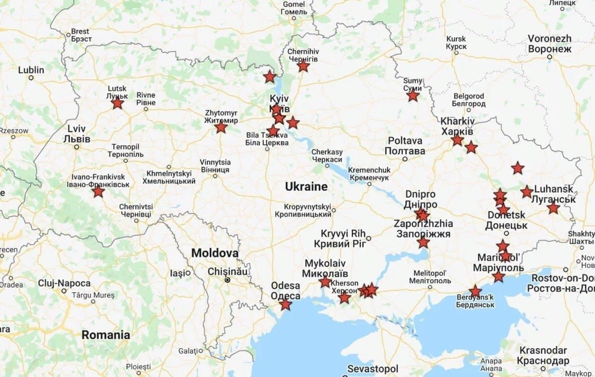 первые удары Калибрами в начале спецоперации