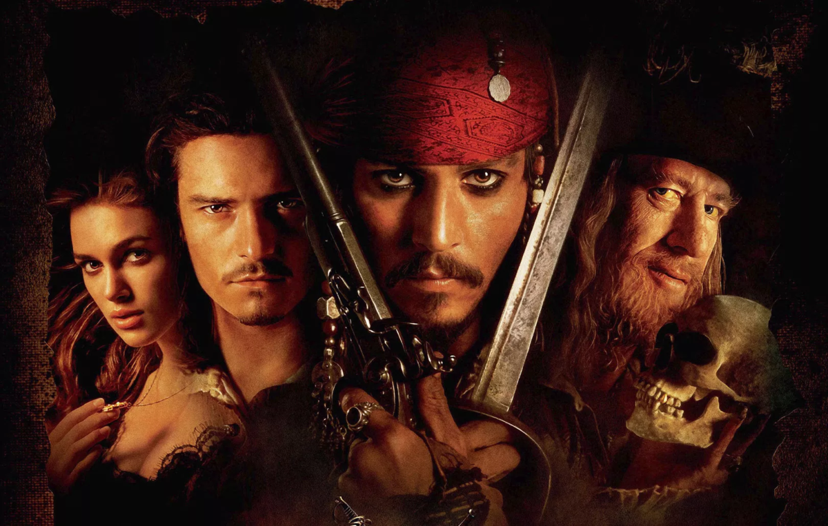 Элизабет, Уильям, Джек, Барбосса