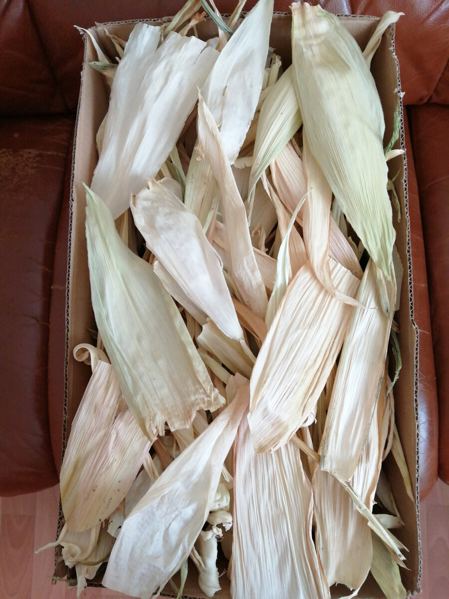 Талаш (обёртки кукурузных початков)