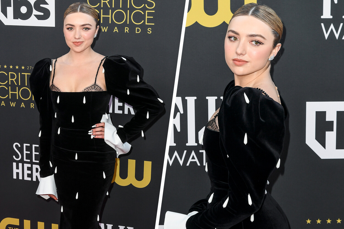 Пейтон Лист в YANINA Couture 
Фото: Global Look Press