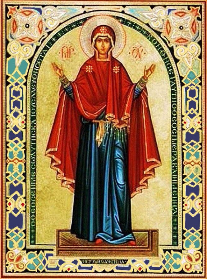 Икона "Нерушимая стена"