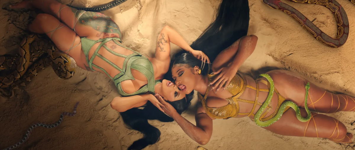 cardi b и megan thee stallion, заняли место 1 в чарте Billboard