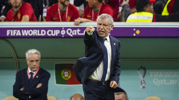    Главный тренер сборной Португалии Фернанду Сантуш.