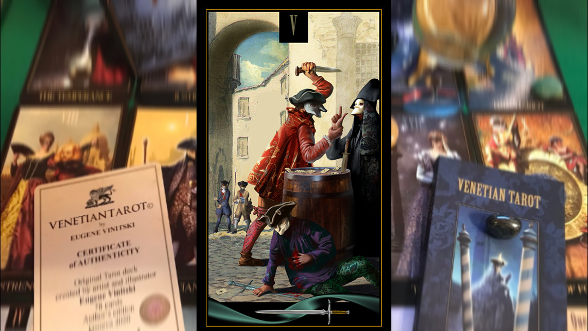 Колода «Venetian Tarot» Eugene Vinitski 