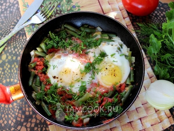 ПП завтрак с яйцом, сыром и авокадо