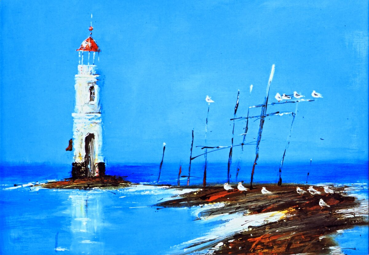 Маяк на Токаревской кошке - место круглогодичного паломничества горожан, туристов, фотографов и художников.  