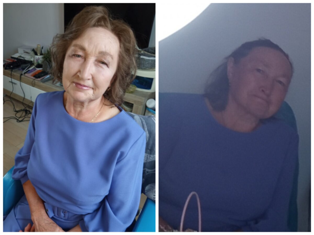 Фото до не сделала не до этого было, поэтому увеличила где на второй план попала. Трудность не только в возрастных изменениях, но и в росте волос, тоненькие, надо было скорректировать форму лба и лица, но и не сделать из человека матрёшку. Моей задачей было отговорить её не идти в платочке😁 но это накануне, когда красила волосы и стригла