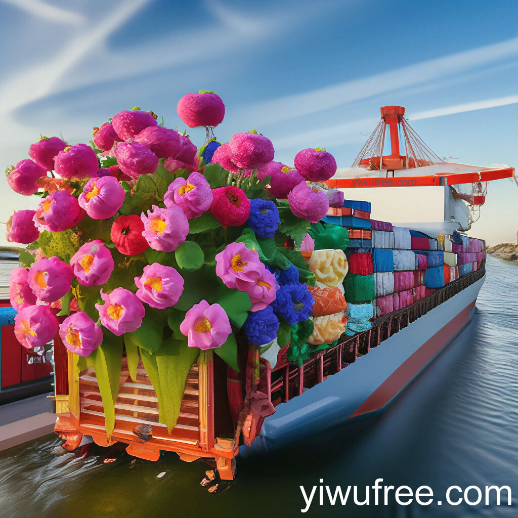 Искусственные цветы оптом из Китая. 