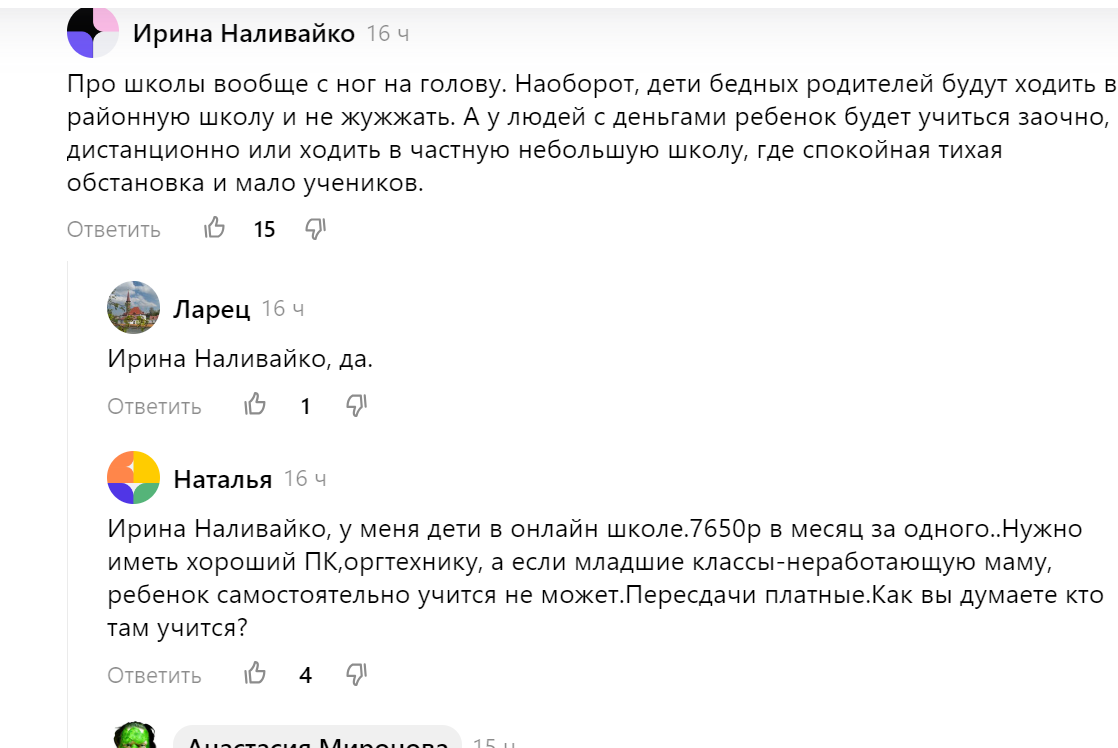 Держать ребенка в онлайн-школе значительно дешевле, чем водить в обычную. О  том, как недоступность образования лукаво маскируют под прогресс |  Анастасия Миронова | Дзен