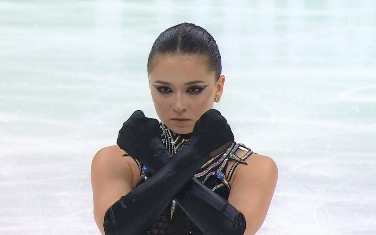 Камила Валиева на контрольных прокатах