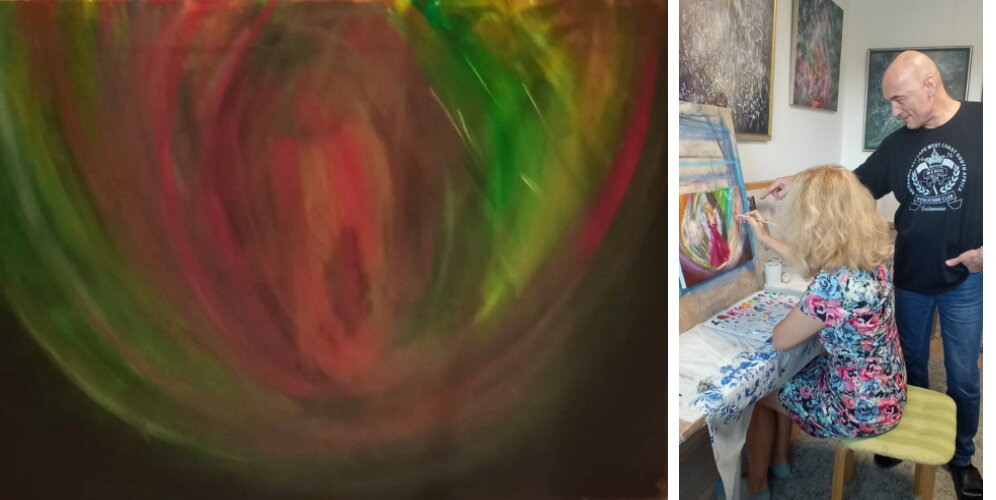 1. Подмалёвок. 2. В святая-святых у Александра Маранова