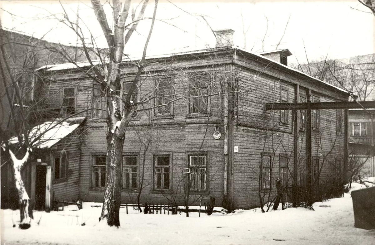 Дом какого поэта. Дом 1960 года.