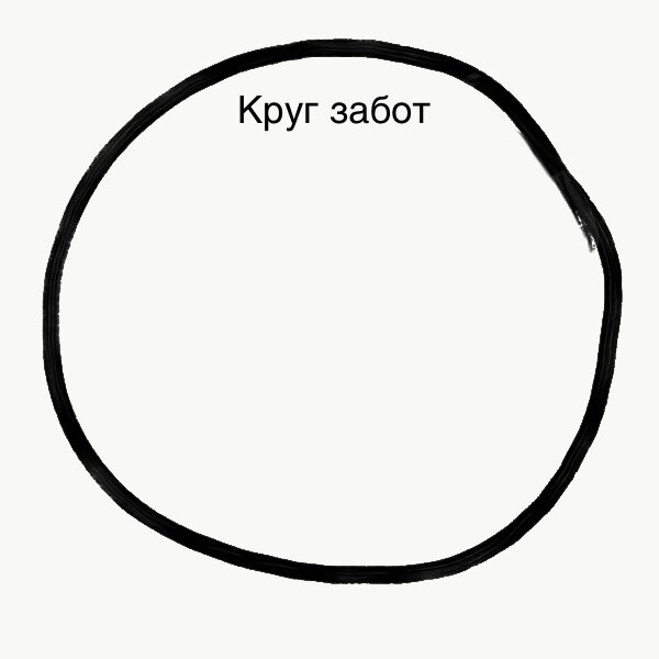 Проект круги заботы