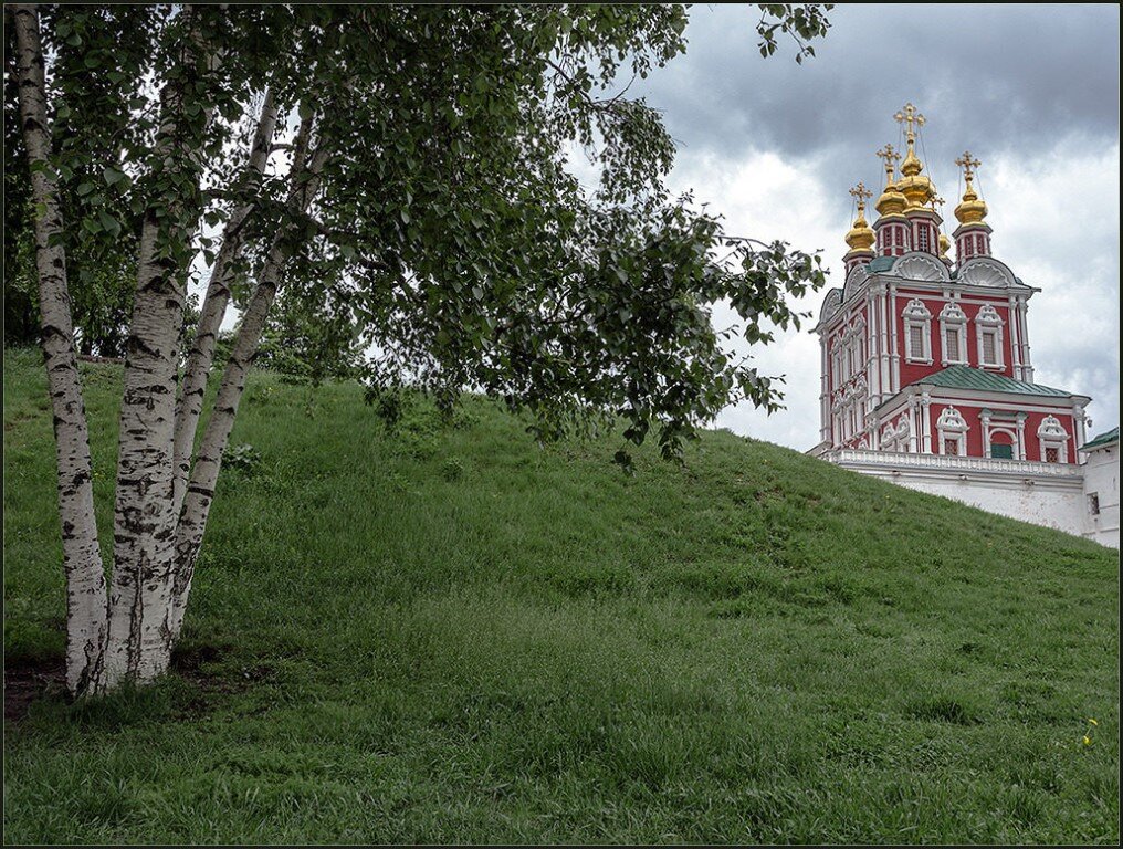 Храм с березой