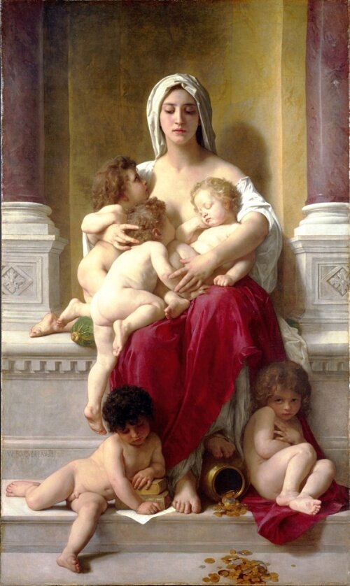 Автор Вильям Бугро (by William-Adolphe Bouguereau)