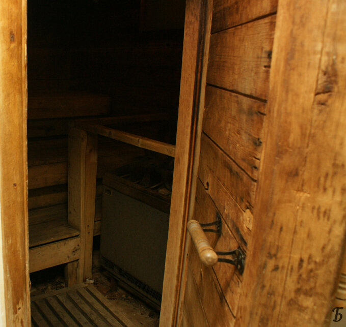 По фото и не сказать, что эта баня находится в атомной подводной лодке!