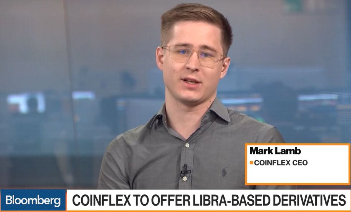 Марк Лэмб, глава криптобиржи COINFLEX, Bloomberg TV