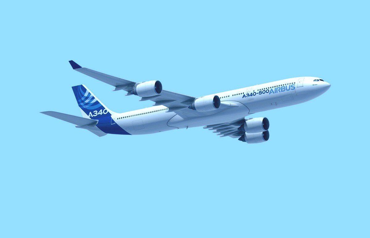 Airbus A340-500 с официального сайта производителя