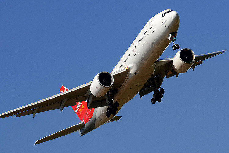 Boeing-777 авиакомпании Nordwind. Фото Sergey Korovkin с сайта Wikipedia.org