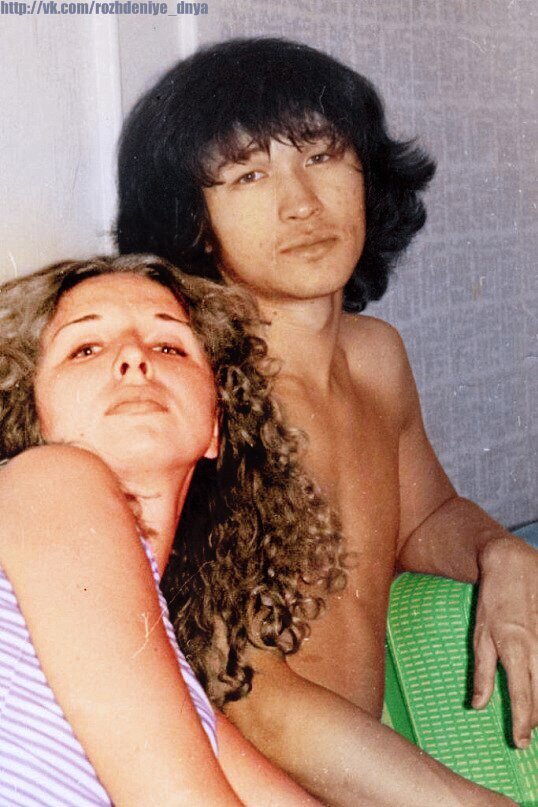 Марьяна и Виктор Цой. Фото из семейного архива
