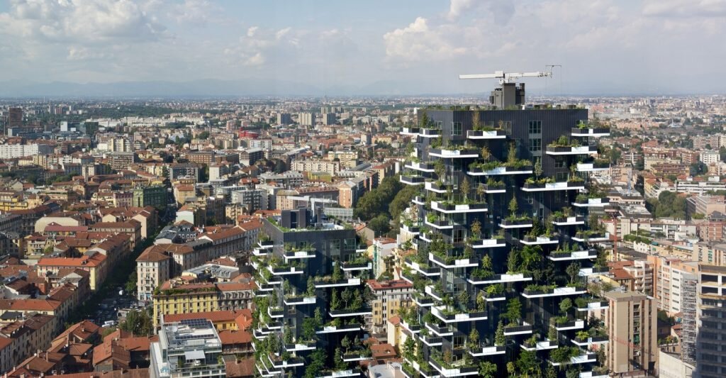 Панораму Милана Bosco Verticale только украсили. Фото: ArchDaily