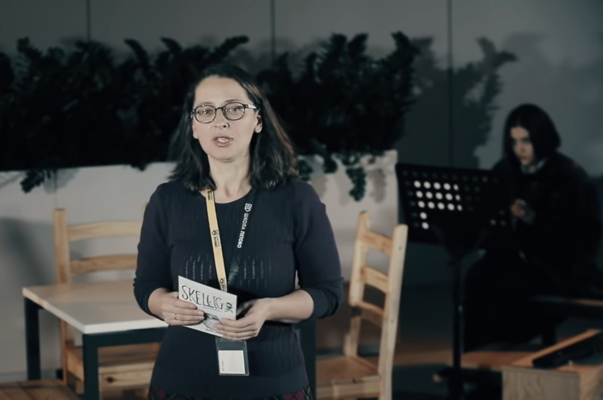 Наталия Анастасьева, ставила в Новой опере и участвовала в постановке в Большом театре, лауреат и член жюри "Золотой маски", создатель нашего школьного театра.