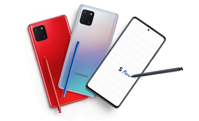 Galaxy Note 10 Lite desing / image by WinFuture.de