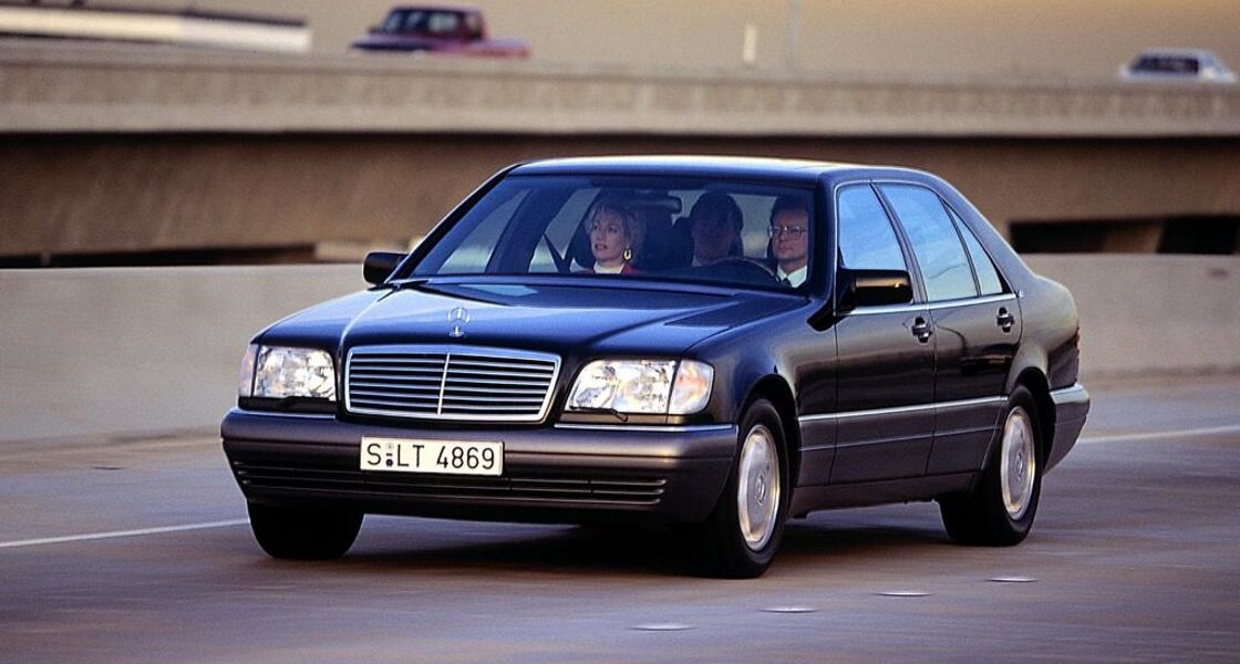 140 Мерседес в 90е