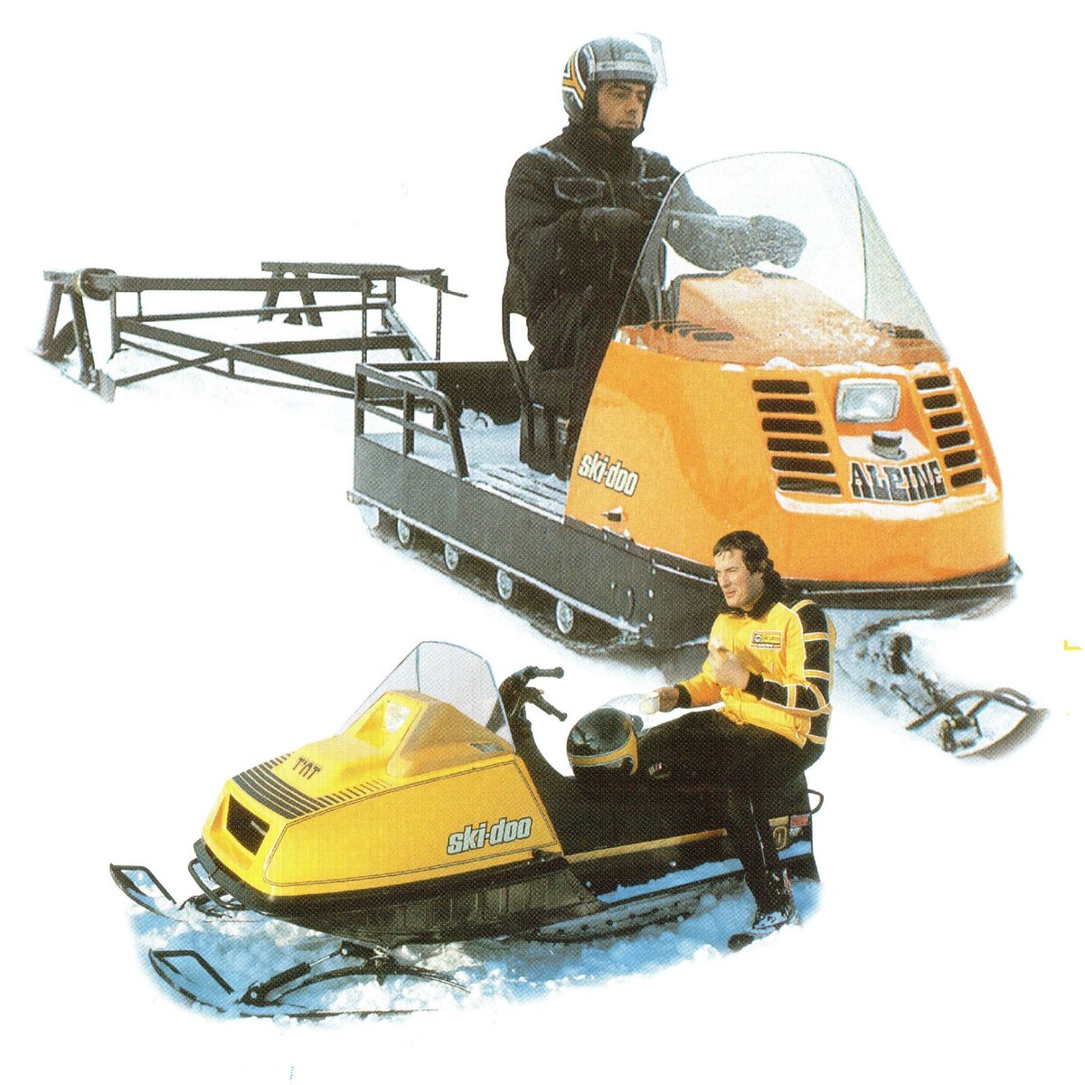 Снегоход Ski-Doo Alpine 2.