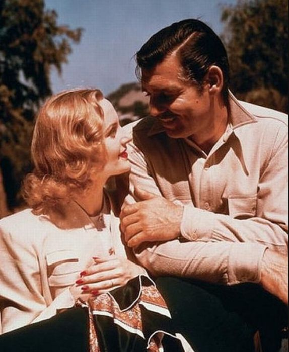 Кларк Гейбл и Кэрол Ломбард