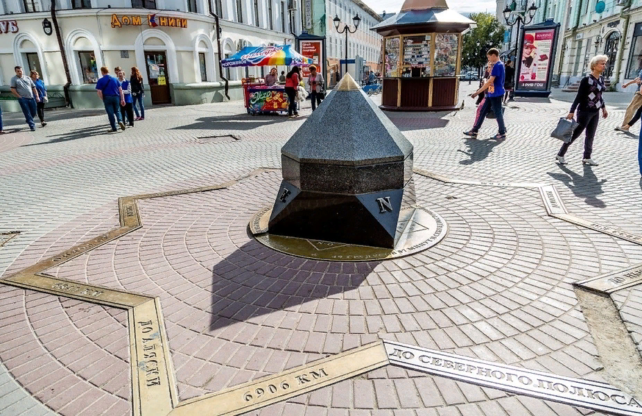 Памятник компасу