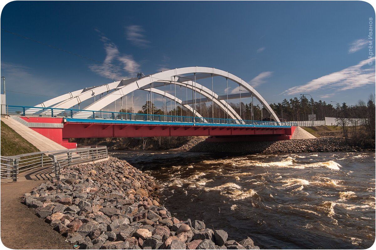 Мост через р. Вуокса