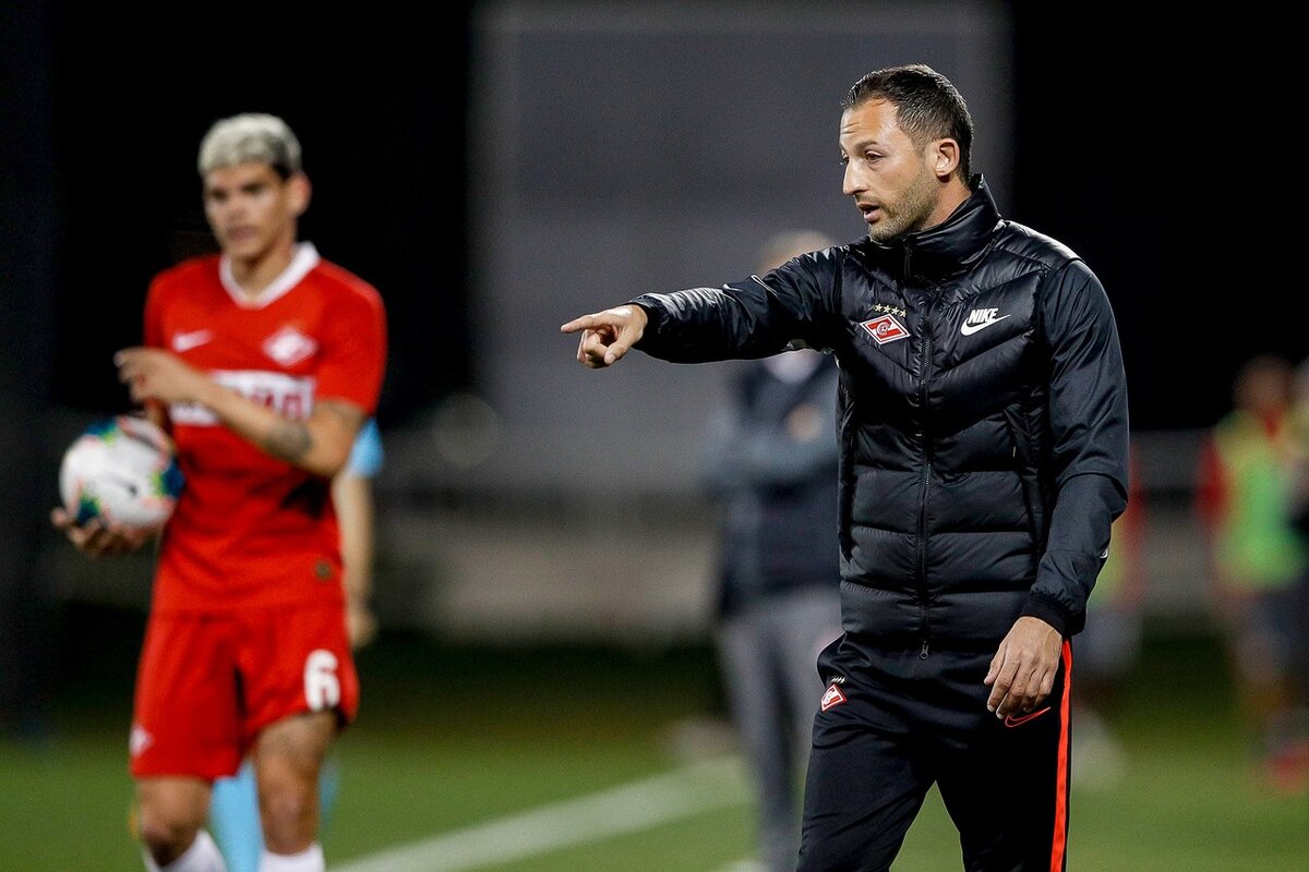 Главный тренер ФК Спартак, Доменико Тедеско. Фото с официального сайта ФК Спартак