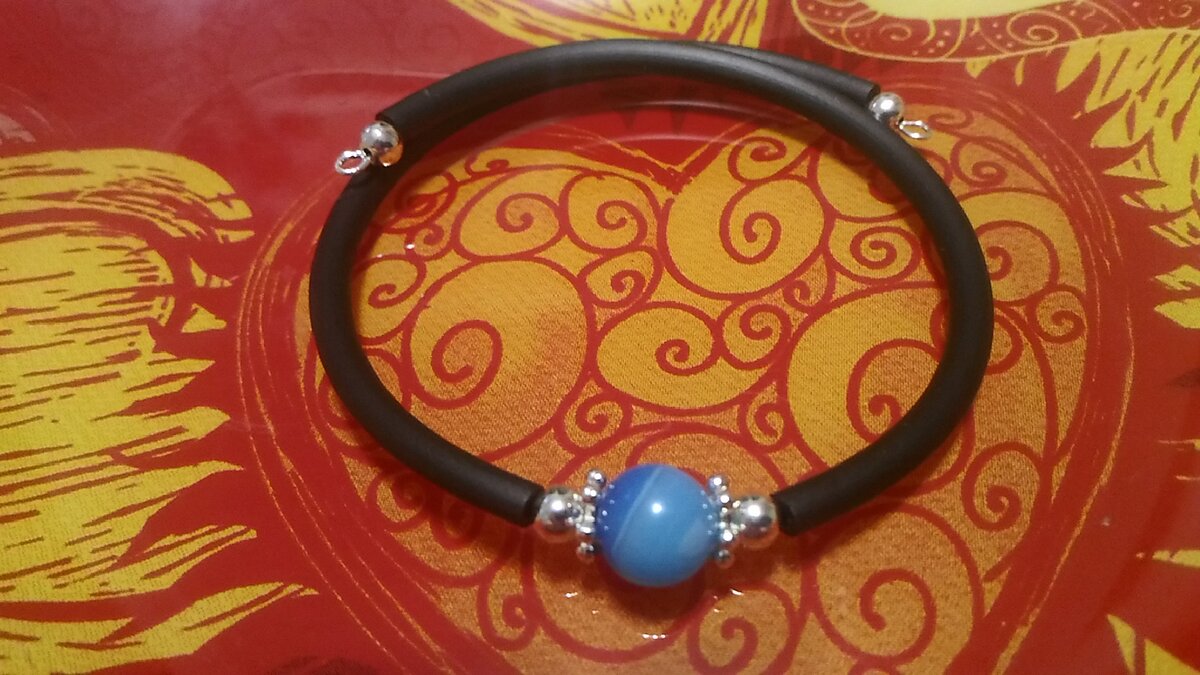 Браслет с агатом