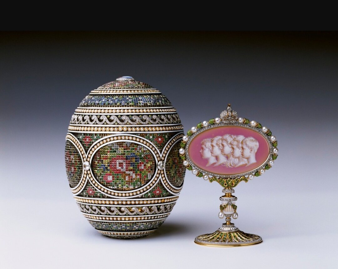 "Мозаичное" яйцо Фаберже