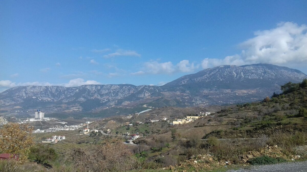 Вид на город